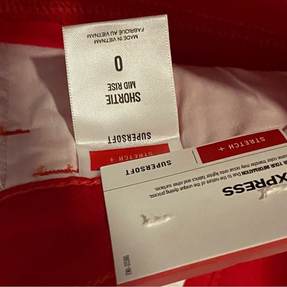 NWT EXPRESS Mid-Rise “Shortie” Shorts - Picture 5 of 7